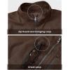 image:imageTBMPOY Mens Lightweight Vest Cotton Stylish Sleeveless Travel Casual Work Canvas Outerwear Utility Jacket Fishing HikingCoffee