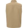 image:imageTBMPOY Mens Lightweight Vest Cotton Stylish Sleeveless Travel Casual Work Canvas Outerwear Utility Jacket Fishing HikingKhaki