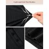 image:imageTBMPOY Mens Casual Knit Polo with Pocket Textured Shirts Short Sleeve Classic Summer VacationBlack