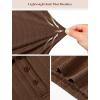 image:imageTBMPOY Mens Casual Knit Polo with Pocket Textured Shirts Short Sleeve Classic Summer VacationCoffee