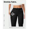 image:imageTBMPOY Womens Cargo Hiking Capris PantsStyle 2black