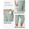 image:imageTBMPOY Womens Cargo Hiking Capris PantsStyle 2blue
