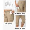 image:imageTBMPOY Womens Cargo Hiking Capris PantsStyle 2khaki