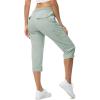image:imageTBMPOY Womens Cargo Hiking Capris PantsStyle 2blue