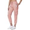 image:imageTBMPOY Womens Cargo Work Joggers Hiking Lightweight Pant Casual Travel Sweatpant Quick Dry Outdoor Trip Travel 6 PocketsPink