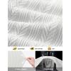 image:imageTBMPOY Mens Casual Knit Polo Shirt Short Sleeve V Neck Textured Stretchy Knitted ShirtsWhite