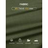 image:imageTBMPOY Mens Linen Pants Casual 5 Pockets Lightweight Breathable Dress Pants Summer Beach Work TrousersArmy Green