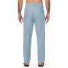 image:imageTBMPOY Mens Linen Pants Casual 5 Pockets Lightweight Breathable Dress Pants Summer Beach Work TrousersLight Blue