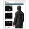 image:imageTBMPOY Mens Rain Jacket Waterproof Lightweight Packable Outdoor Hiking Raincoat Windbreaker with Hood Running GolfBlack