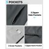 image:imageTBMPOY Mens Rain Jacket Waterproof Lightweight Packable Outdoor Hiking Raincoat Windbreaker with Hood Running GolfGrey
