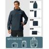 image:imageTBMPOY Mens Rain Jacket Waterproof Lightweight Packable Outdoor Hiking Raincoat Windbreaker with Hood Running GolfNavy