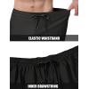 image:imageTBMPOY Mens Cargo Shorts Casual Work Cotton Drawstring Elastic Waist Stretch Summer Short for Men with 5 PocketsDeep Gray