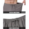 image:imageTBMPOY Mens Cargo Shorts Casual Work Cotton Drawstring Elastic Waist Stretch Summer Short for Men with 5 PocketsMidgray
