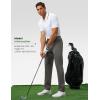 image:imageTBMPOY Mens Golf Pants Stretch Work Dress Pant 303234 Quick Dry Lightweight Casual Travel Trousers with 4 PocketsGrey