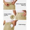 image:imageTBMPOY Mens Golf Pants Stretch Work Dress Pant 303234 Quick Dry Lightweight Casual Travel Trousers with 4 PocketsKhaki