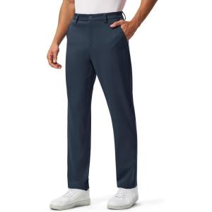 image:imageTBMPOY Mens Golf Pants Stretch Work Dress Pant 303234 Quick Dry Lightweight Casual Travel Trousers with 4 PocketsDark Blue