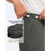image:imageTBMPOY Mens 9 Stretch Golf Shorts Lightweight Quick Dry Dress Casual Flat Front Shorts 5 Pockets for Work BusinessDark Grey