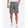 image:imageTBMPOY Mens 9 Stretch Golf Shorts Lightweight Quick Dry Dress Casual Flat Front Shorts 5 Pockets for Work BusinessGrey