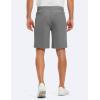 image:imageTBMPOY Mens 9 Stretch Golf Shorts Lightweight Quick Dry Dress Casual Flat Front Shorts 5 Pockets for Work BusinessGrey