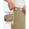 image:imageTBMPOY Mens 9 Stretch Golf Shorts Lightweight Quick Dry Dress Casual Flat Front Shorts 5 Pockets for Work BusinessKhaki