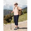 image:imageTBMPOY Womens UPF 50 Fishing Safari Hiking Sun Shirt Uv Protection Button Down Long Sleeve Camp Outdoor Travel ClothesPink