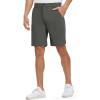 image:imageTBMPOY Mens 9 Stretch Golf Shorts Lightweight Quick Dry Dress Casual Flat Front Shorts 5 Pockets for Work BusinessDark Grey