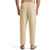 image:imageTBMPOY Mens Linen Pants Casual Lightweight Beach Summer Pants Elastic Waist Slim Fit TrousersLight Khaki