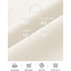 image:imageTBMPOY Mens Linen Pants Casual Lightweight Beach Summer Pants Elastic Waist Slim Fit TrousersWhite