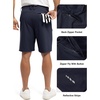 image:imageTBMPOY Mens 9 Golf Shorts Stretch Quick Dry Casual Dress Shorts Flat Front Lightweight for Work Business TravelB1navy