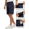 image:imageTBMPOY Mens 9 Golf Shorts Stretch Quick Dry Casual Dress Shorts Flat Front Lightweight for Work Business TravelB1navy