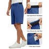 image:imageTBMPOY Mens 9 Golf Shorts Stretch Quick Dry Casual Dress Shorts Flat Front Lightweight for Work Business TravelRoyal Blue