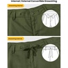 image:imageTBMPOY Mens Linen Pants Casual Travel 5 Pockets Lightweight Breathable Dress Pants Summer Beach Work TrousersArmy Green