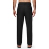 image:imageTBMPOY Mens Linen Pants Casual Travel 5 Pockets Lightweight Breathable Dress Pants Summer Beach Work TrousersBlack