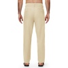 image:imageTBMPOY Mens Linen Pants Casual Travel 5 Pockets Lightweight Breathable Dress Pants Summer Beach Work TrousersLight Khaki