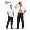 image:imageTBMPOY Mens Linen Pants Casual Travel 5 Pockets Lightweight Breathable Dress Pants Summer Beach Work TrousersNavy Blue