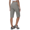 image:imageTBMPOY Womens 15 Hiking Shorts Long Bermuda Below The Knee Capris Lightweight Quick Dry Casual Shorts with 3 PocketsLight Grey