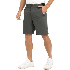 image:imageTBMPOY Mens 9 Golf Shorts Stretch Quick Dry Casual Dress Shorts Flat Front Lightweight for Work Business TravelB1dark Grey