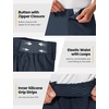 image:imageTBMPOY Mens 9 Golf Shorts Stretch Dress Quick Dry Casual Flat Front Elastic Waist Work Shorts for Men with 5 PocketsNavy Blue