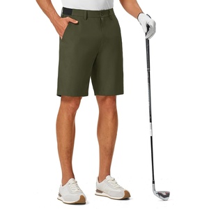 image:imageTBMPOY Mens 9 Golf Shorts Stretch Dress Quick Dry Casual Flat Front Elastic Waist Work Shorts for Men with 5 PocketsArmy Green