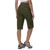 image:imageTBMPOY Womens 15 Hiking Shorts Long Bermuda Below The Knee Lightweight Quick Dry Outdoor Capris Shorts with PocketsArmy Green