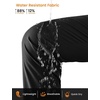 image:imageTBMPOY Womens Hiking Pants Lightweight Water Resistant Travel Casual Stretch Quick Dry Work Outdoor Zipper PocketsBlack