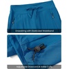 image:imageTBMPOY Womens Hiking Pants Lightweight Water Resistant Travel Casual Stretch Quick Dry Work Outdoor Zipper PocketsBlue