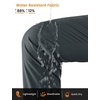 image:imageTBMPOY Womens Hiking Pants Lightweight Water Resistant Travel Casual Stretch Quick Dry Work Outdoor Zipper PocketsCold Grey