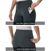 image:imageTBMPOY Womens Hiking Pants Lightweight Water Resistant Travel Casual Stretch Quick Dry Work Outdoor Zipper PocketsCold Grey