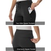 image:imageTBMPOY Womens Hiking Pants Lightweight Water Resistant Travel Casual Stretch Quick Dry Work Outdoor Zipper PocketsDark Grey