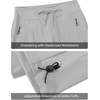 image:imageTBMPOY Womens Hiking Pants Lightweight Water Resistant Travel Casual Stretch Quick Dry Work Outdoor Zipper PocketsLight Grey