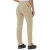 image:imageTBMPOY Womens Hiking Pants Lightweight Water Resistant Travel Casual Stretch Quick Dry Work Outdoor Zipper PocketsLight Khaki