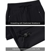 image:imageTBMPOY Womens Hiking Pants Lightweight Water Resistant Travel Casual Stretch Quick Dry Work Outdoor Zipper PocketsNavy Blue
