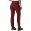 image:imageTBMPOY Womens Hiking Pants Lightweight Water Resistant Travel Casual Stretch Quick Dry Work Outdoor Zipper PocketsWine Red