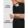 image:imageTBMPOY Mens Golf Shorts 7 Stretch Dress Casual Elastic Waist Short Quick Dry Lightweight Hiking Shorts with 4 PocketsBlack